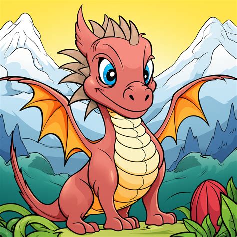 Cartoon Dragons Coloring Pages [2025]