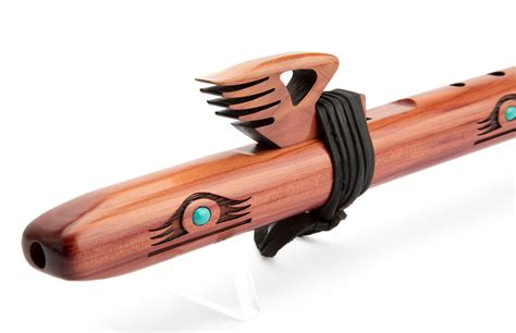 Wooden Flute | High Spirits Signature White Tail Hawk "high B" - Cedar ...