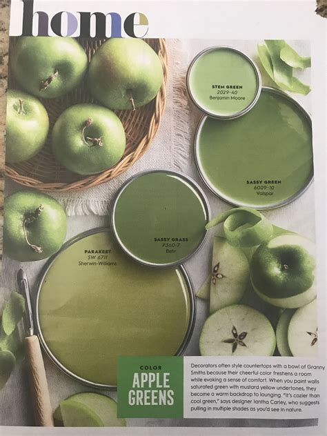 Green Apple - A Fresh and Vibrant Wall Paint Color