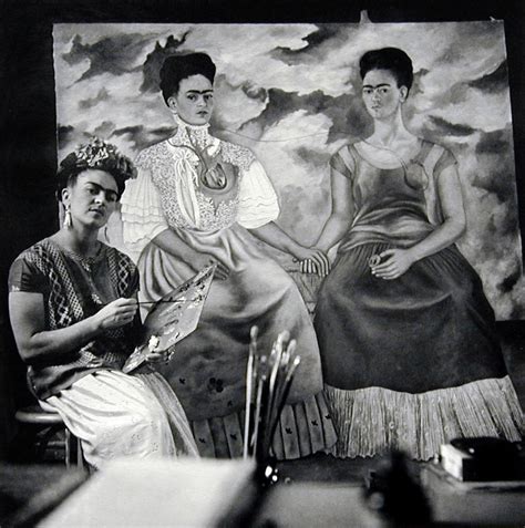 The Two Fridas, a painting by Frida Kahlo | Frida paintings, Frida ...