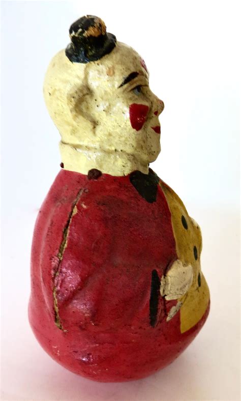 Vintage "Rolly Dolly" Musical Toy "BoBo The Clown". German, Circa 1927 ...