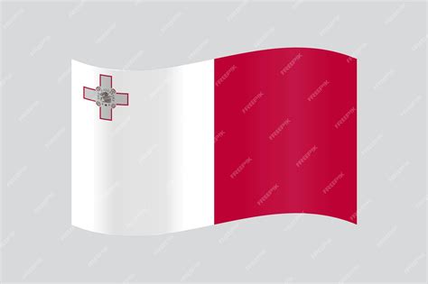 Premium Vector | Malta flag and map design