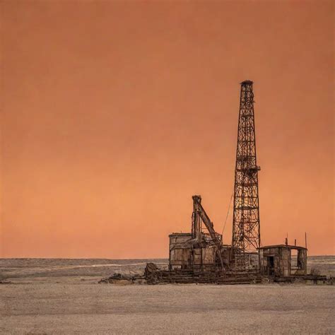 Rugged West Texas: An Ancient Oil Rig