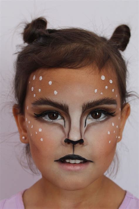 Its a fawn! Halloween makeup | Face painting designs, Kids face paint ...