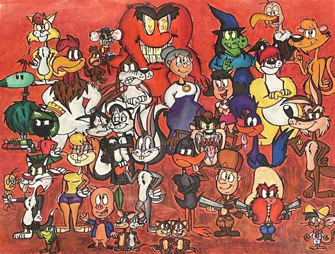All Looney Tunes Characters Drawing Looney Tunes #1 Pencil Drawing: