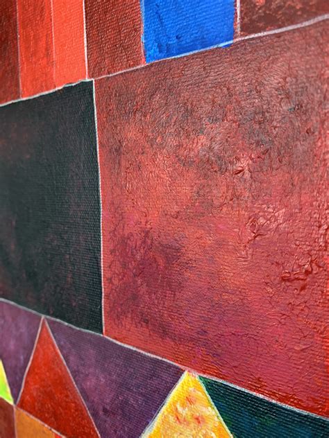 Obraz malowany castle and sun reprodukcja Paul Klee 2217A