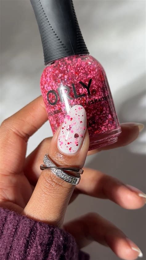 ORLY | careful! The Floor Is Lava 🌋 this pink and gold shimmer is ...