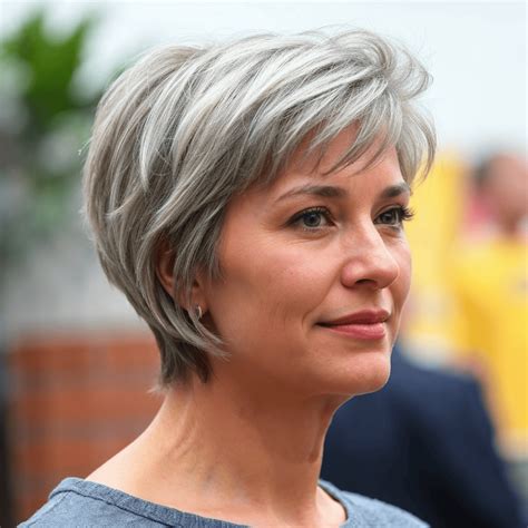 25 Trendy and Timeless Choppy Pixie Cuts for Women Over 50