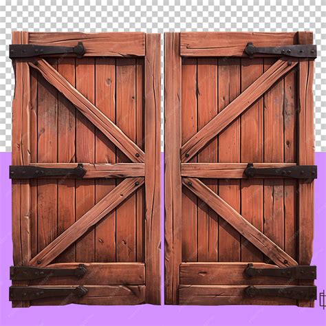 Premium PSD | A barn door