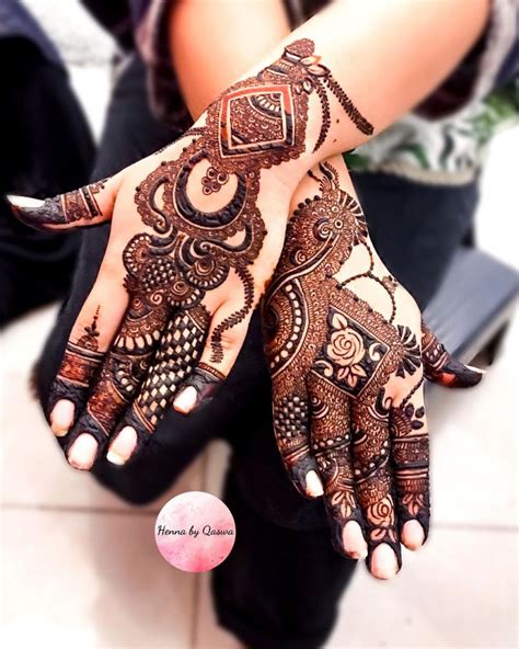 Latest Eid Mehndi Designs Stylish Best Collection (18) - StylesGap.com