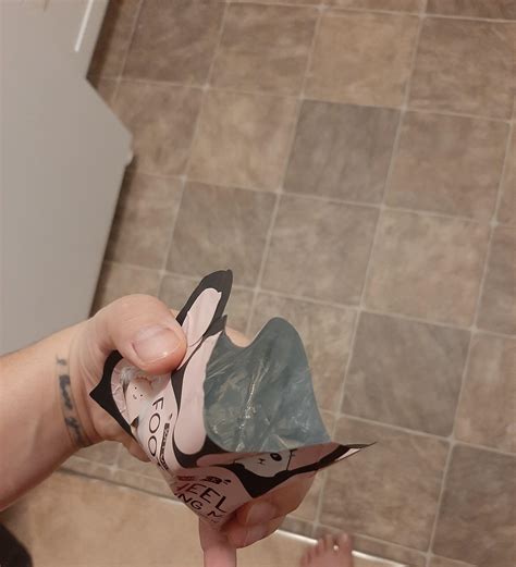 Excited to use my "Baby Feet" knock-off, and when I opened it there were no plastic booties ...