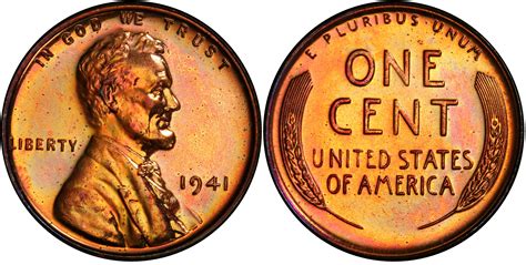 1941 1C, RB (Proof) Lincoln Cent (Wheat Reverse) - PCGS CoinFacts