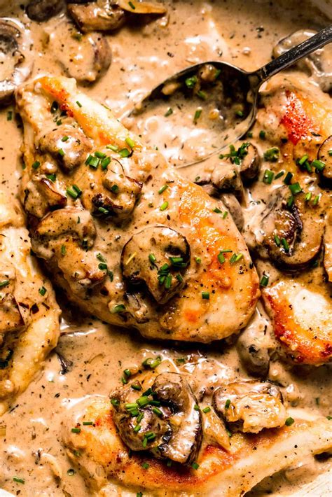 Chicken With Mushrooms
