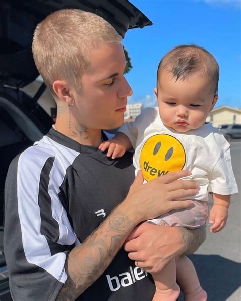 @bvelieber | Justin Bieber’s son Jack bieber is growing up so fast 🥺🤍 ...