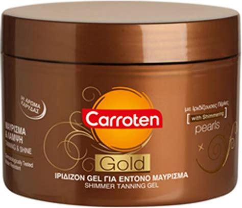Carroten Intensive Tanning Gel GOLD 150ml - Accelerateur de Bronzage ...