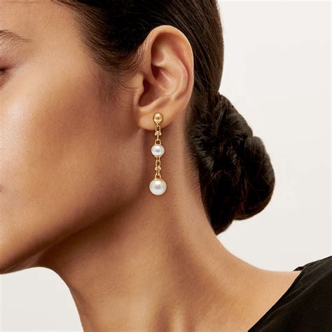 Gold Pearl Statement Earrings | Tiffany & Co. US