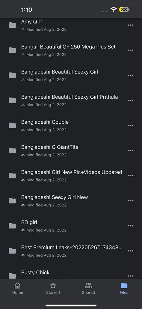 Dm to get all the nudes files and folders of bangladesh and india. More than 2000 folders and 17 ...