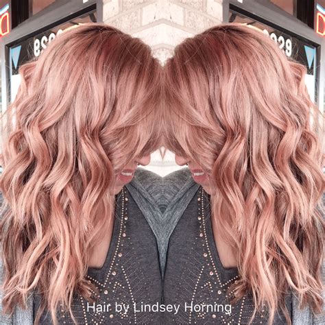 Rose gold hair color | Hair dye tips, Rose gold hair, Latest hair color