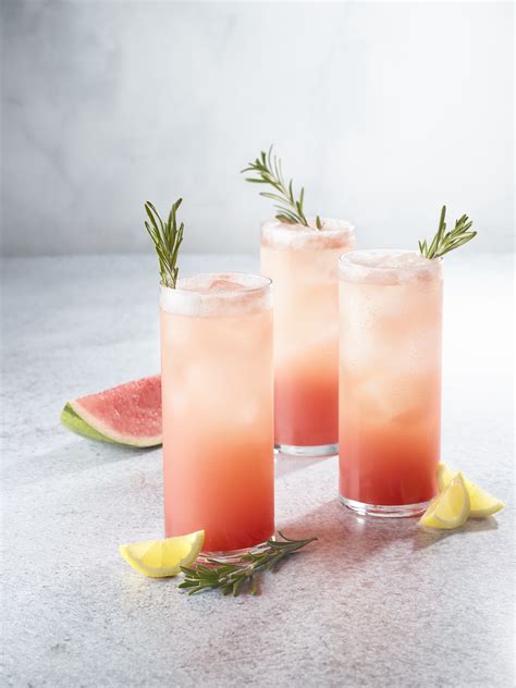 Watermelon Rosemary Lemonade Soda - Watermelon Board