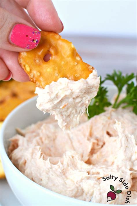Tuna Dip Recipe with Cream Cheese | Salty Side Dish