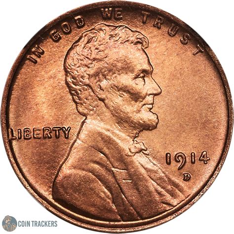 1914 D Wheat Penny Value - Key Date - Worth $5,500