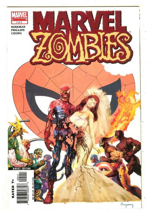 Marvel Zombies 5 Amazing Spiderman Annual #21 cover swipe | Comic Books ...