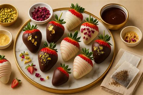Best Dubai Chocolate-Covered Strawberries Recipe 4 steps