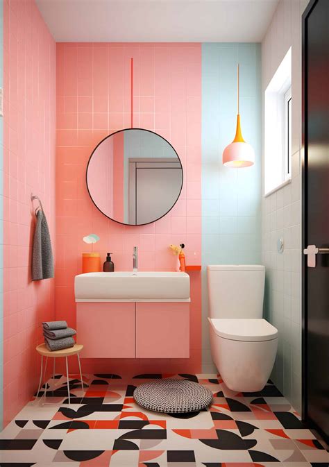 Pink Tile Bathroom Ideas: Romantic Charm with Modern Flair