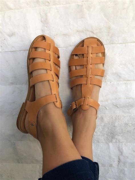 Womens Greek Leather Sandals at Faye Garcia blog