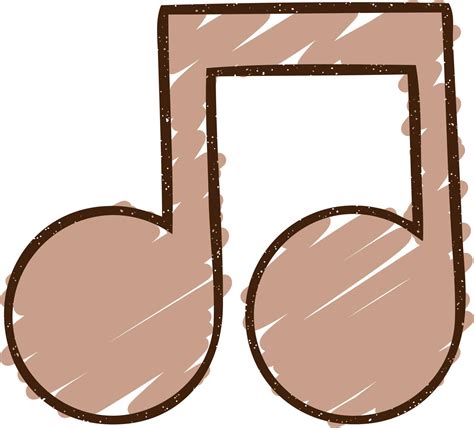 Music Notes Chalk Drawing 9736277 Vector Art at Vecteezy