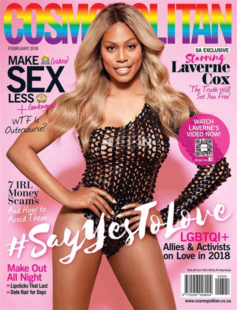 Laverne Cox Named Cosmopolitan's First Openly Trans Cover Model