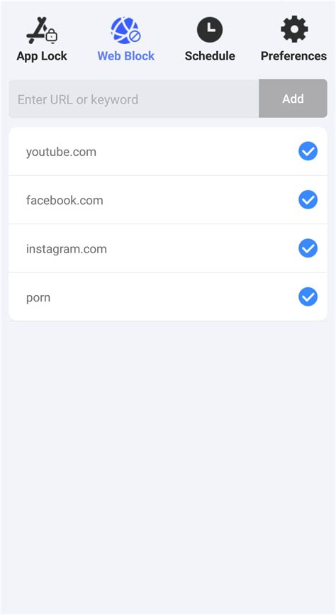 Porn Websites Not Blocked