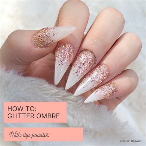 Ombre Glitter Nails