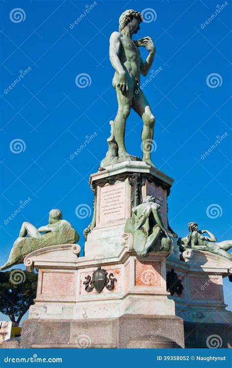 Statue of David, Located in Micheal Angelo Park Stock Photo - Image of dusk, culture: 39358052