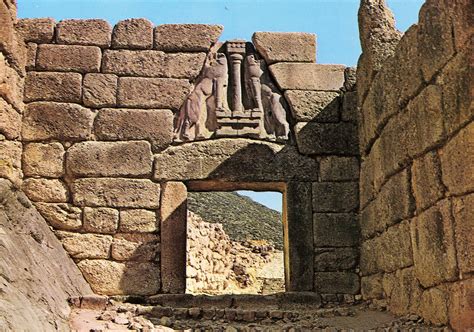 The Lion Gate, ancient Mycenae, Greece