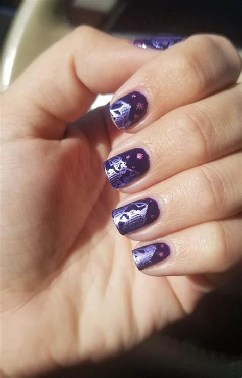 Mountain Peak Nail Art at Audrey Begay blog