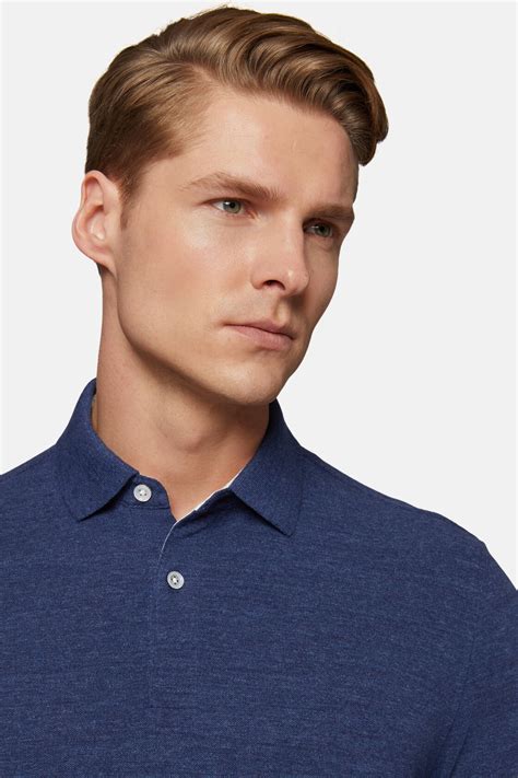 Men's Cotton Piqué Polo Shirt | Boggi Milano