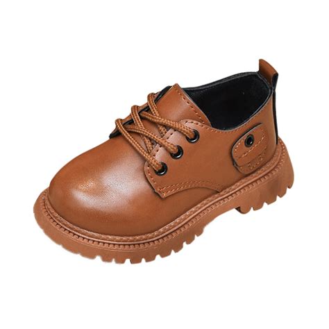 JUMESG Toddler Boy Dress Shoes Boys Soft School Uniform Shoes, Kids ...