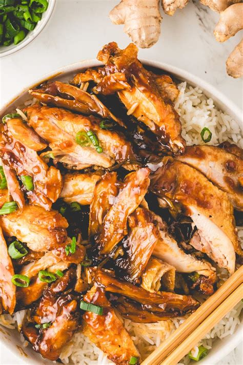 Honey Ginger Chicken - xoxoBella
