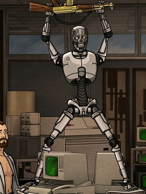 Homicidal Cyborg Barry Returns to 'Archer' | Inverse