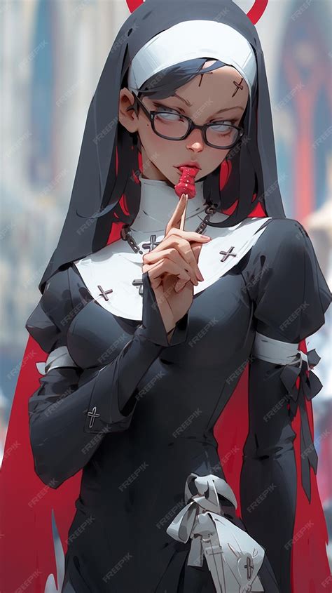 Sexy Anime Nun