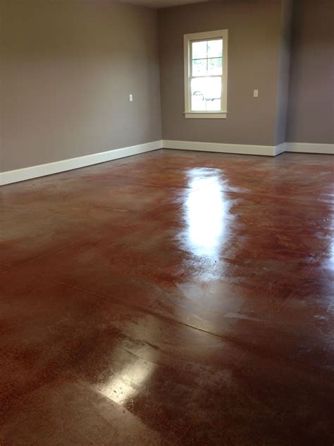 Diy Concrete Garage Floor Stain