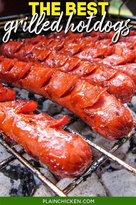 How To Grill Hot Dogs On Charcoal Grill at Faith Fussell blog