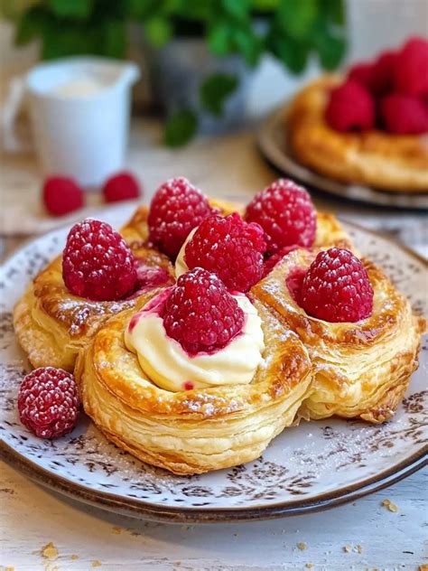 Irresistible Raspberry Cream Cheese Puff Pastry Danish Recipe - Recipes ...