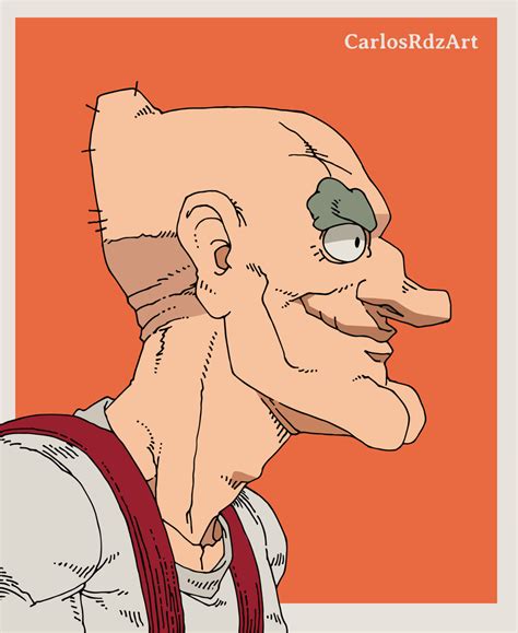Grandpa Phil Portrait - Hey Arnold by INKHEARTO on DeviantArt