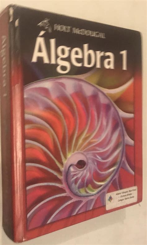 Algebra 1 Textbook Holt