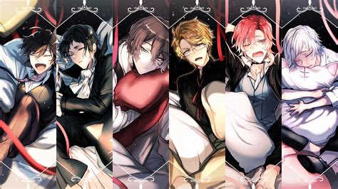 Bungou Stray Dogs HD Anime Wallpaper: Dynamic Character Showcase