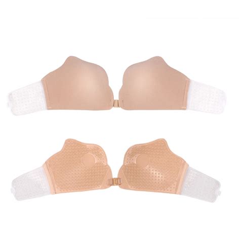 Abra - Luxury Winged Clear Strap Stick On Bra