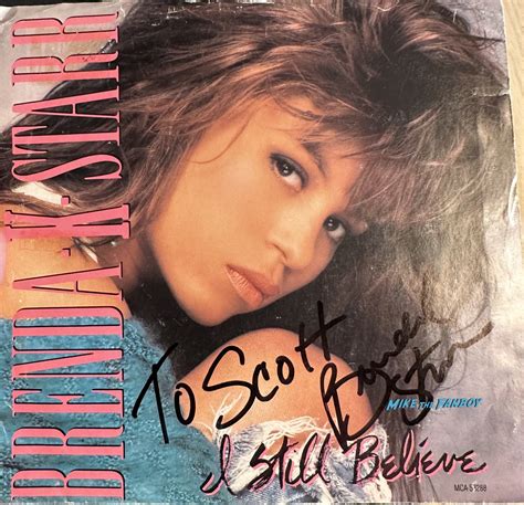 Super Short Sunday! Scotty "Still Believe's" After Meeting 80's Icon Brenda K. Starr! Autographs ...