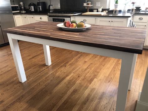 Williamsburg butcher block co 1 1 2x 25 x 8 american walnut countertop ...